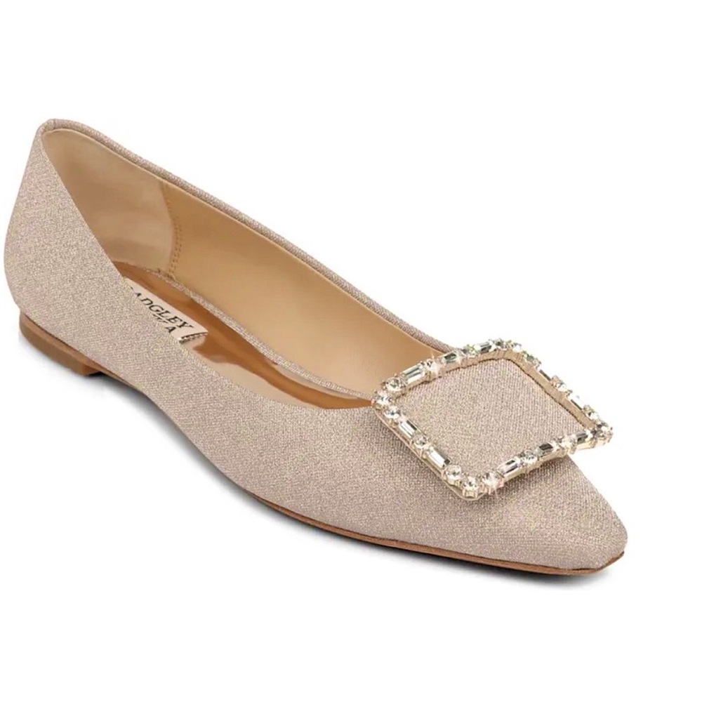 🌻Badgley Mischka Dyanne Sparkle Flat
